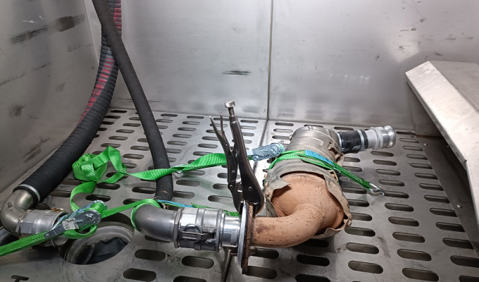 процесс чистки сажевого фильтра DPF